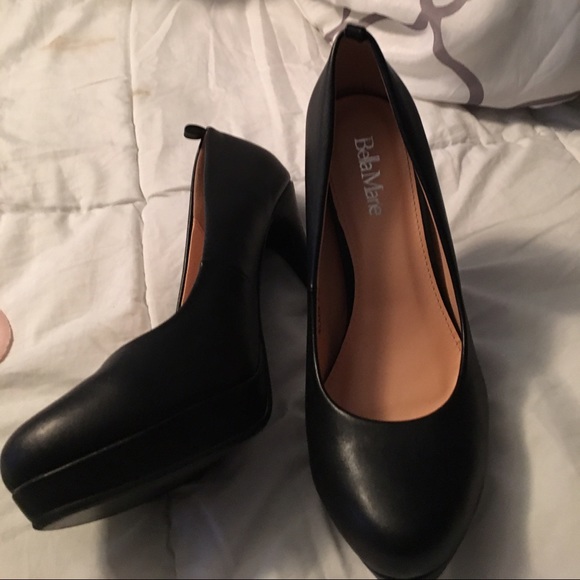 Black heels