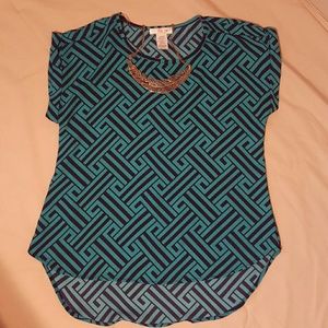 A'gaci Blouse NWOT