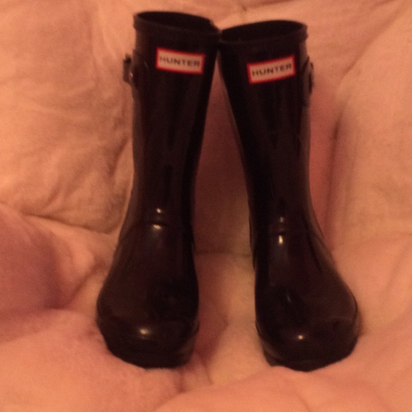Glossy hunter boots