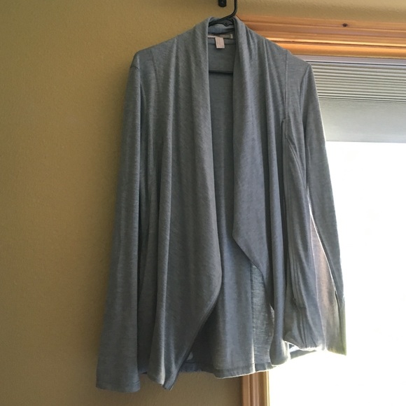 Grey zip up jacket