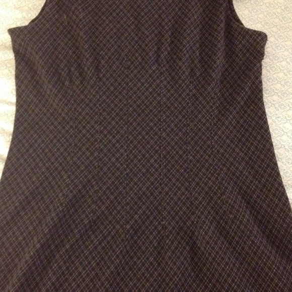 Gray plaid dress - Picture 3 of 3