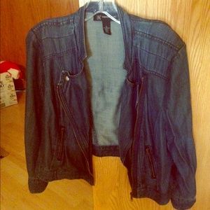 INC brand jean jacket