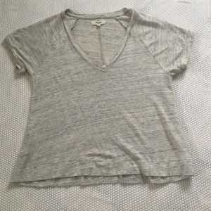 Madewell Linen Swing Tee