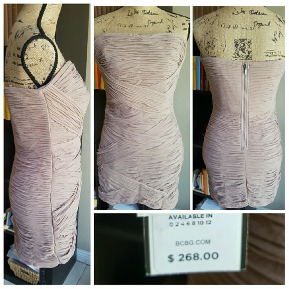 BCBGeneration Gauze Bandage Mini Dress - Picture 3 of 4