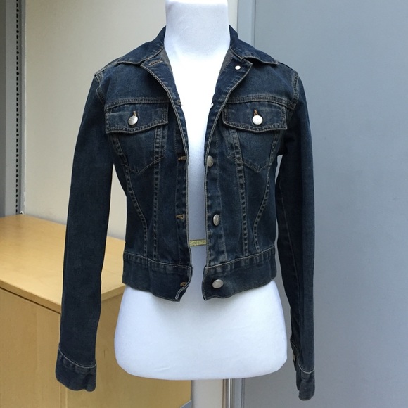 Halogen Denim Jacket Dark Wash