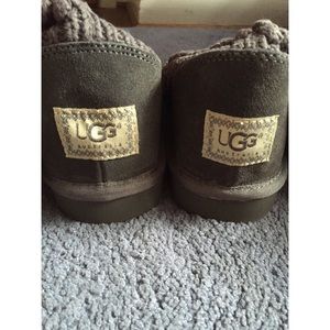 UGG women's classic argyle knit causal boot