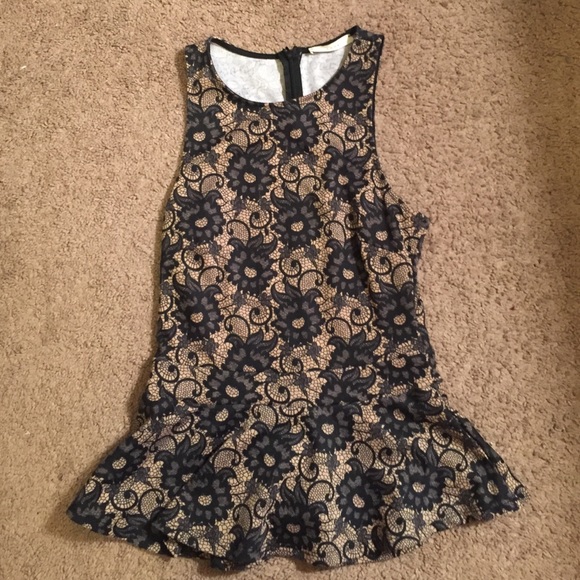 LUSH peplum top!