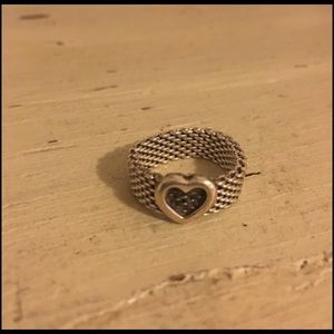 Tiffany and Co Somerset Heart Ring