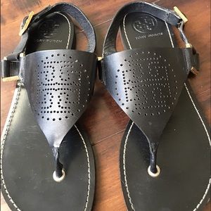 🚫SOLD🚫 Tory Burch Black Sandals