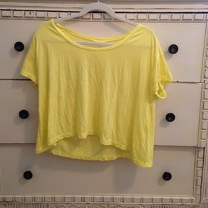 Frenchi yellow t-shirt