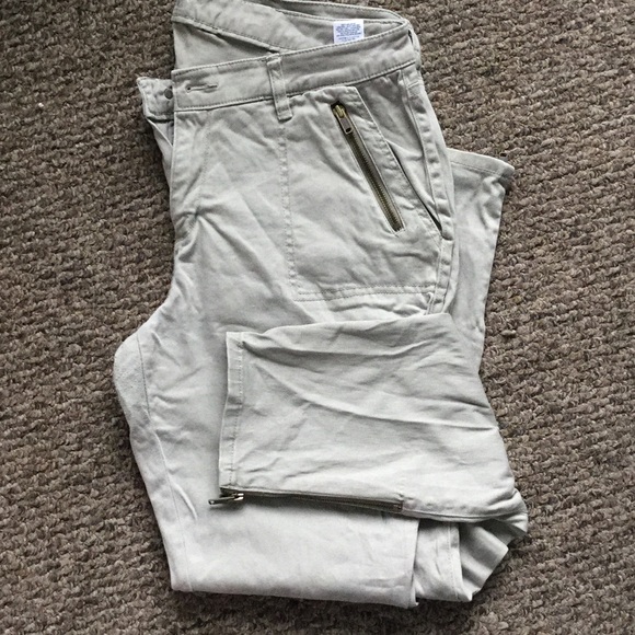 tan skinny pants