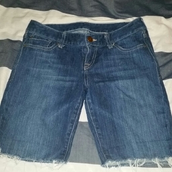 Express jean shorts