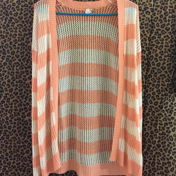 Stripped Cardigan