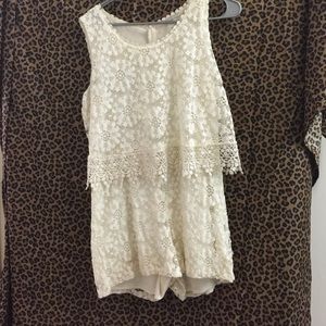 Lace Romper