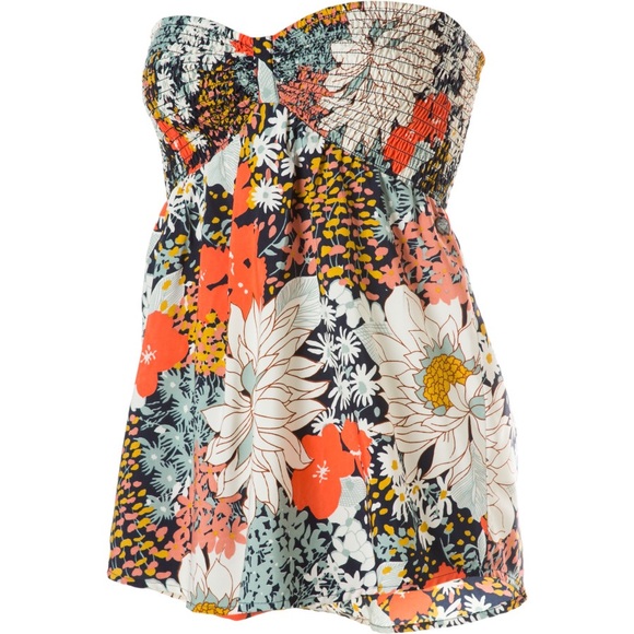 Roxy Vista Peak Tube Top NWT