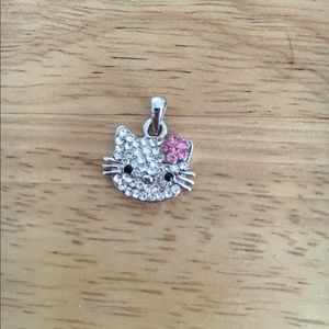 New! Hello Kitty crystal pendant