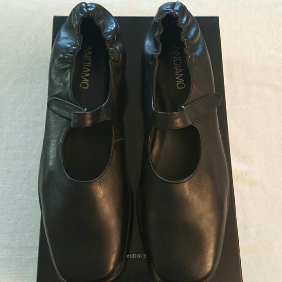 Andiamo Black Dressy Mary Jane