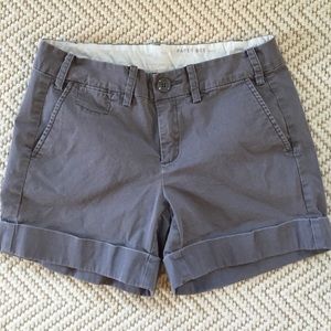 Paper boy shorts from Anthropologie