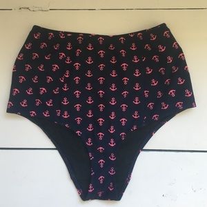American Apparel high-waisted swim bottoms