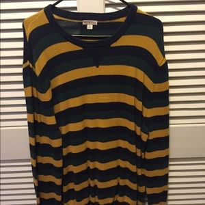 SOLD- Merona Men's striped sweater