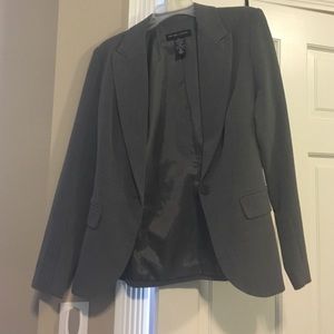 Dark Grey blazer. Closer to charcoal color
