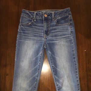 American Eagle high rise jeans