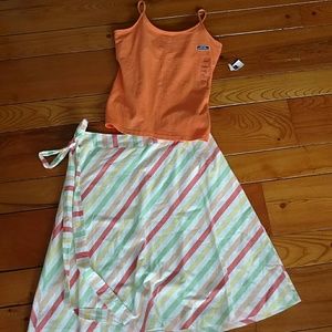 Talbots cotton skirt