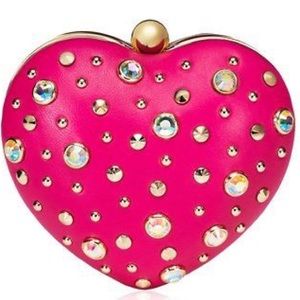 NWT JUICY COUTURE MINIAUDIERE JUICY AT HEART