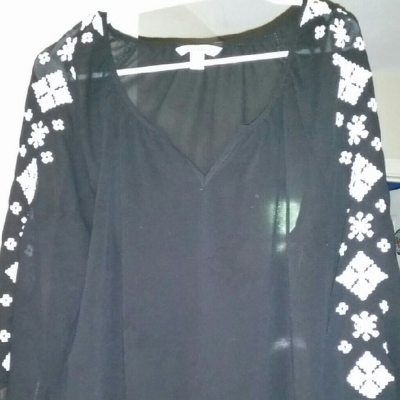 Sheer shirt