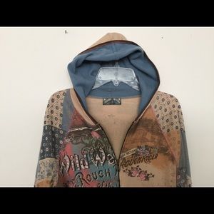 One-of-a-kind Wild West hoodie!