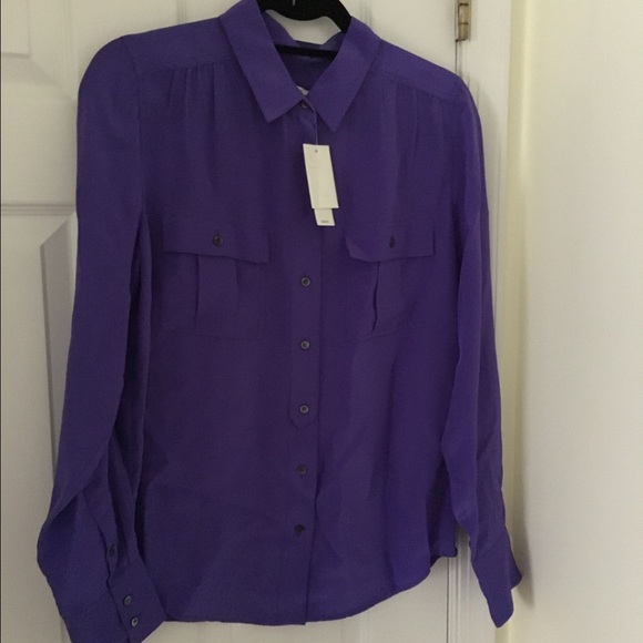 Silk J. Crew blouse