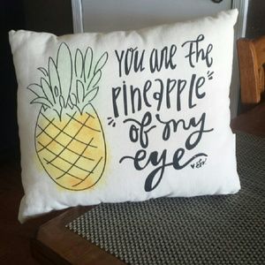 "Pineapple of my eye" pillow