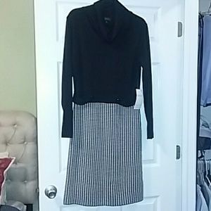 Tahari sweater dress
