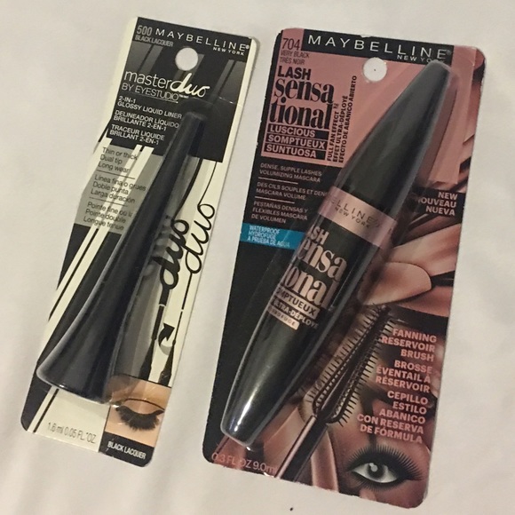 Mascara & liquid liner lot