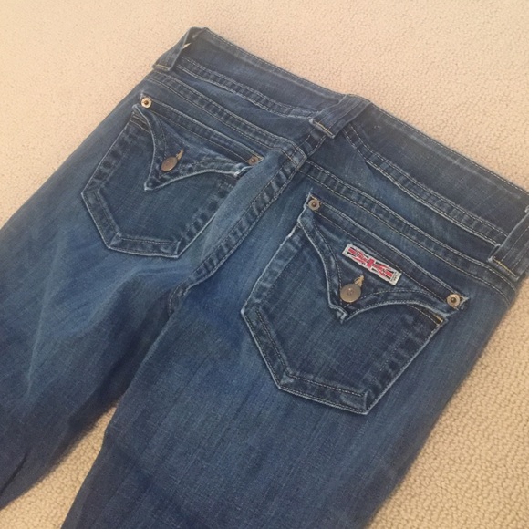 Hudson triangle pocket jeans