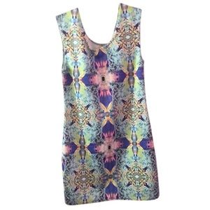 Bodycon printed dress