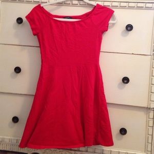 Forever 21 short, red skater dress