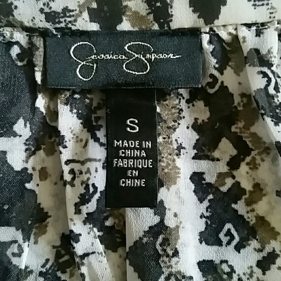 Jessica Simpson semi sheer top - Picture 3 of 4