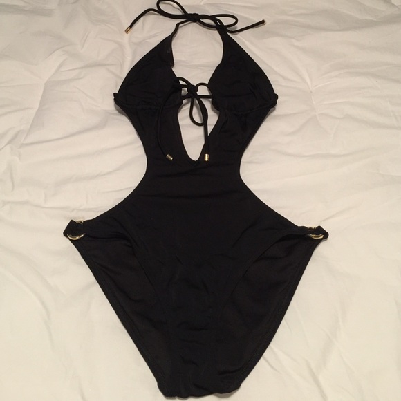 Black monokini