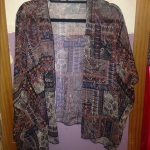 Shear kimono