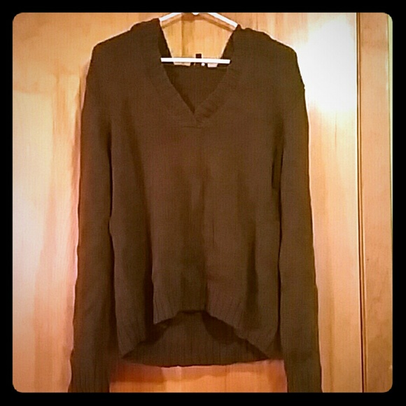 Talbots Brown V-neck Sweater