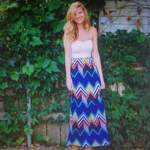 Strapless Maxi Dress