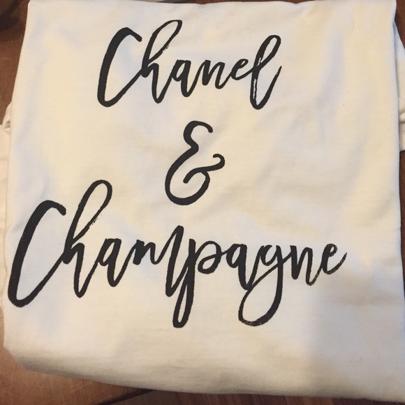 Reserved Chanel and Champagne shirt