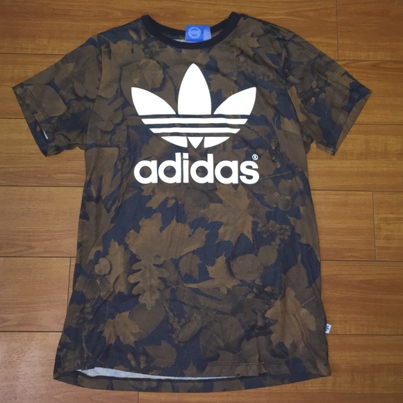 Adidas Camo Boyfriend T shirt