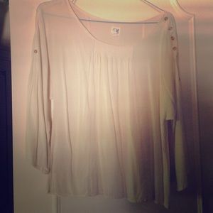 Anthropologie peasant top