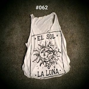 Michelle brand tank top. El Sol La Luna.