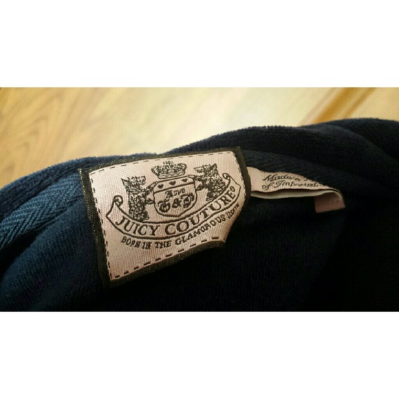 Juicy Couture navy velour jacket - Picture 4 of 4