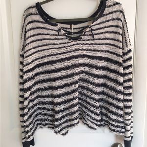 Free People Striped Sweater