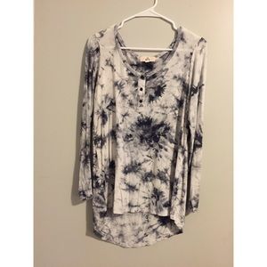 Marble long sleeve shirt