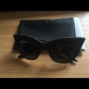 Quay Australia Modern Love cat eye sunglasses